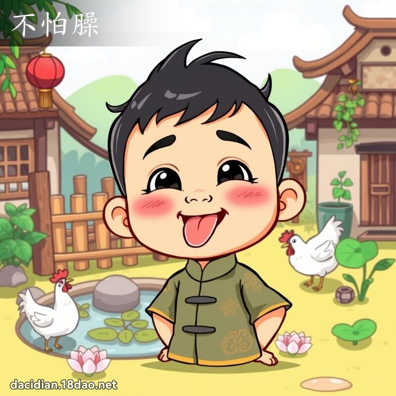 不怕臊 - 國語大辭典配圖