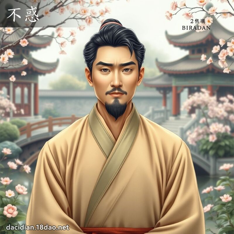 不惑 - 國語大辭典配圖