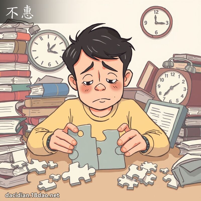 不惠 - 国语大辞典配图