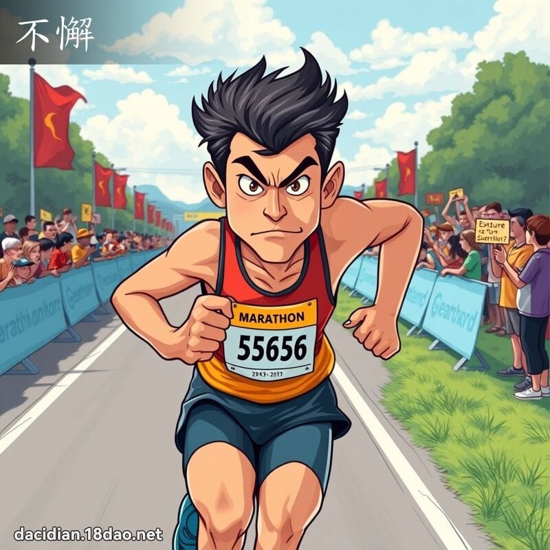 不懈 - 国语大辞典配图