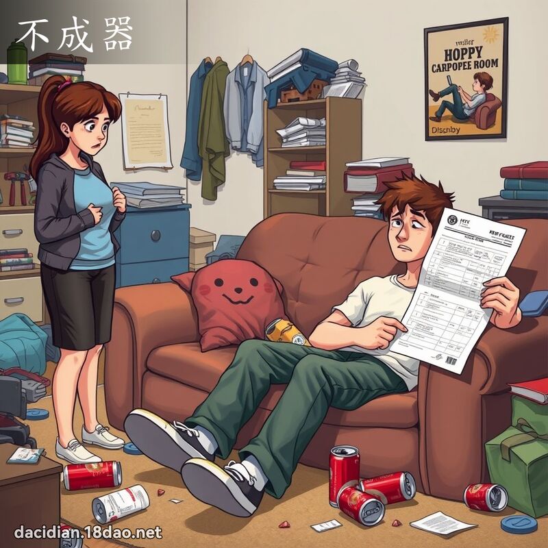 不成器 - 國語大辭典配圖