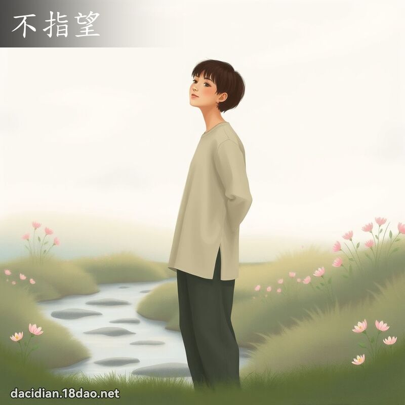 不指望 - 國語大辭典配圖