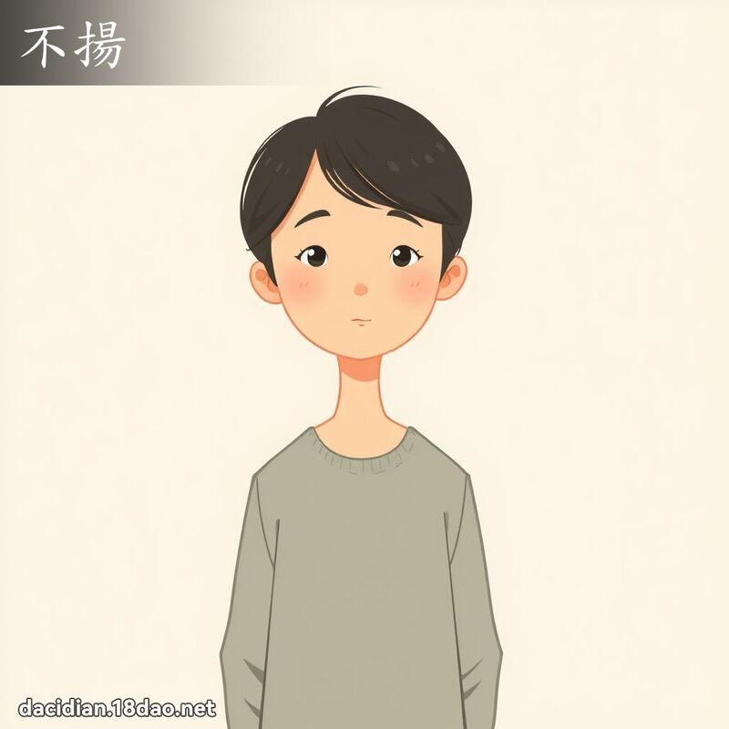 不扬 - 国语大辞典配图