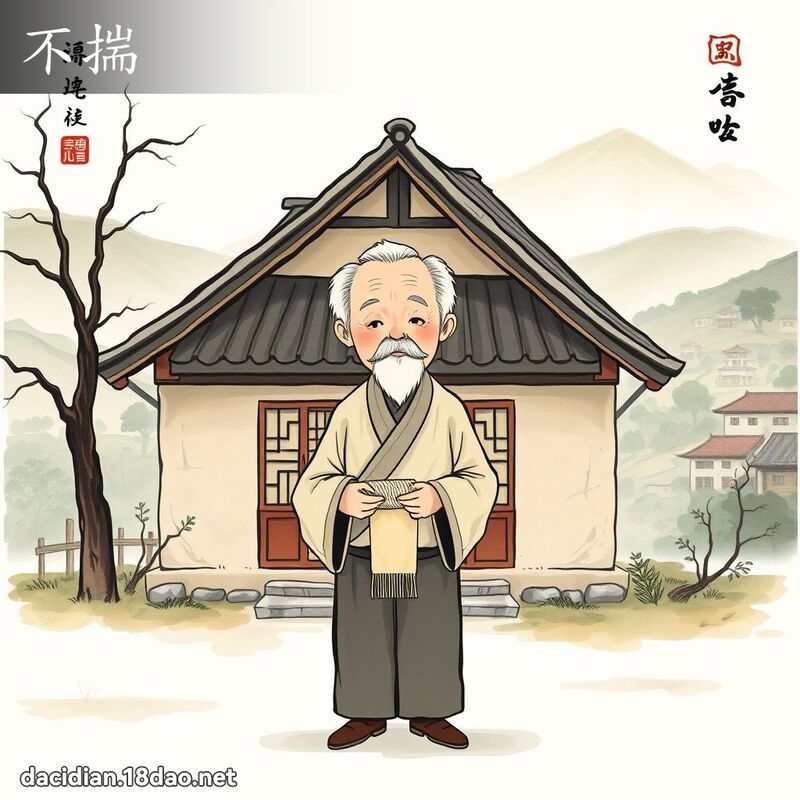 不揣 - 國語大辭典配圖