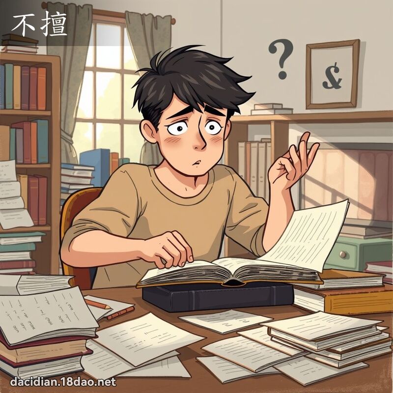 不擅 - 國語大辭典配圖