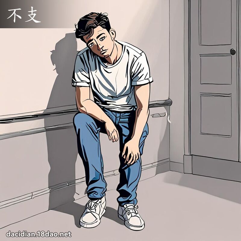不支 - 國語大辭典配圖