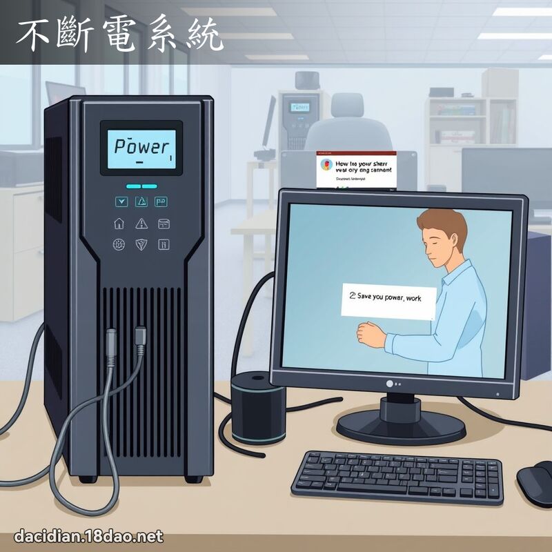 不断电系统 - 国语大辞典配图
