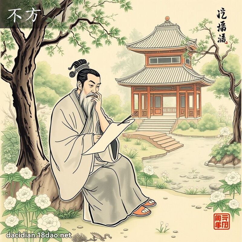 不方 - 国语大辞典配图