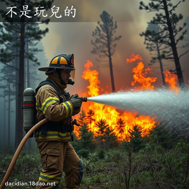 不是玩儿的 - 国语大辞典配图
