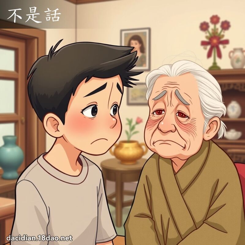 不是话 - 国语大辞典配图