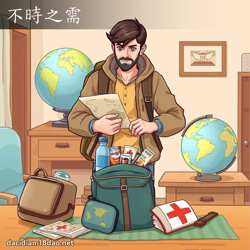 不时之需 - 国语大辞典配图