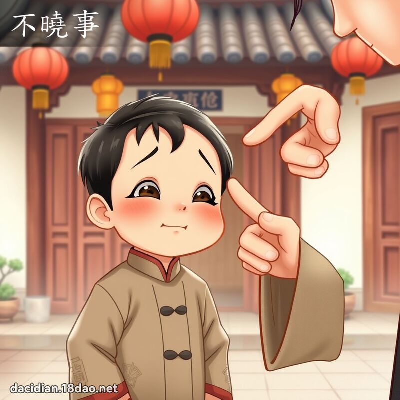 不晓事 - 国语大辞典配图
