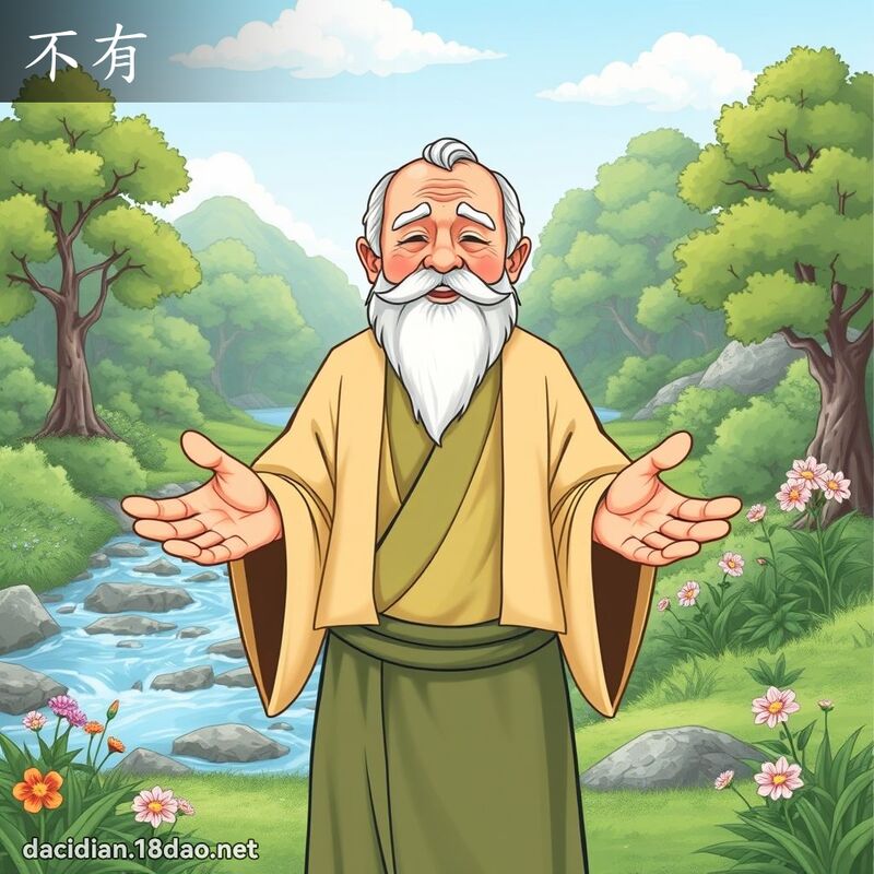 不有 - 國語大辭典配圖