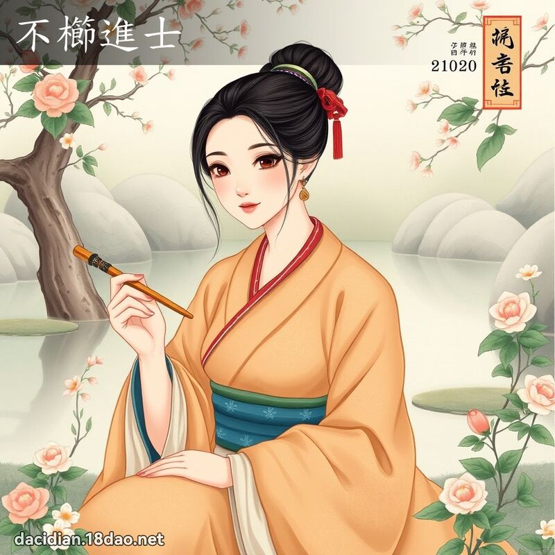 不櫛進士 - 國語大辭典配圖