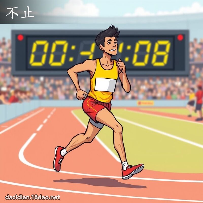 不止 - 国语大辞典配图