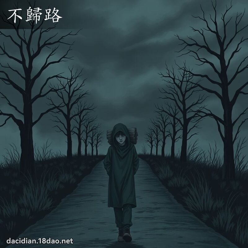 不归路 - 国语大辞典配图