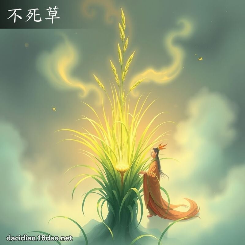 不死草 - 国语大辞典配图