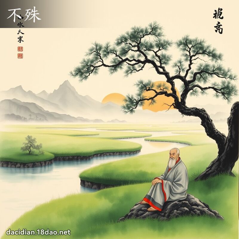 不殊 - 国语大辞典配图