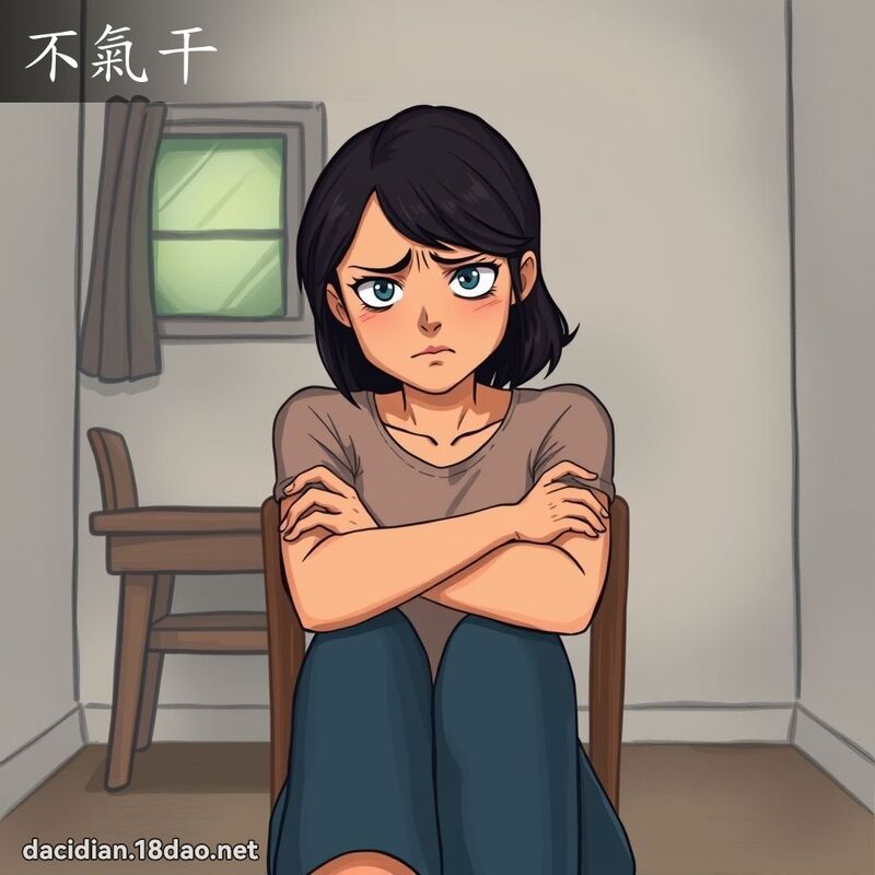 不氣干 - 國語大辭典配圖
