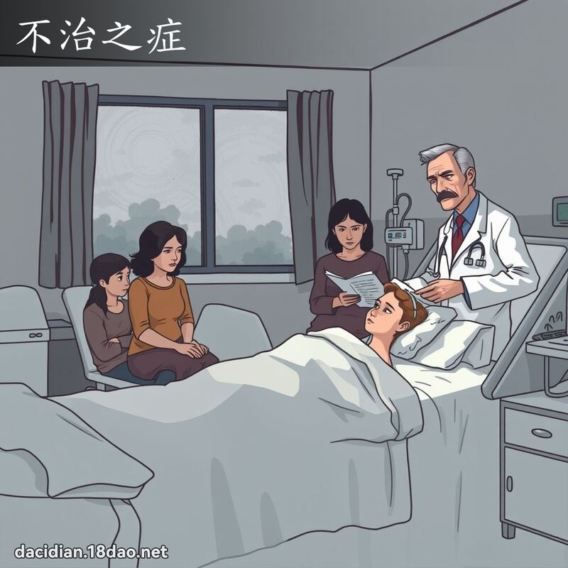 不治之症 - 國語大辭典配圖