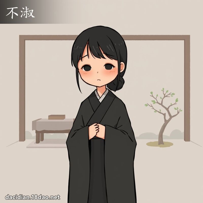 不淑 - 國語大辭典配圖