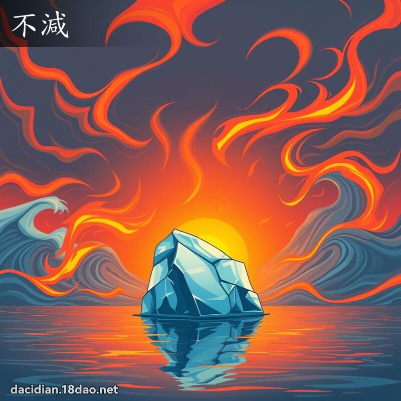 不减 - 国语大辞典配图