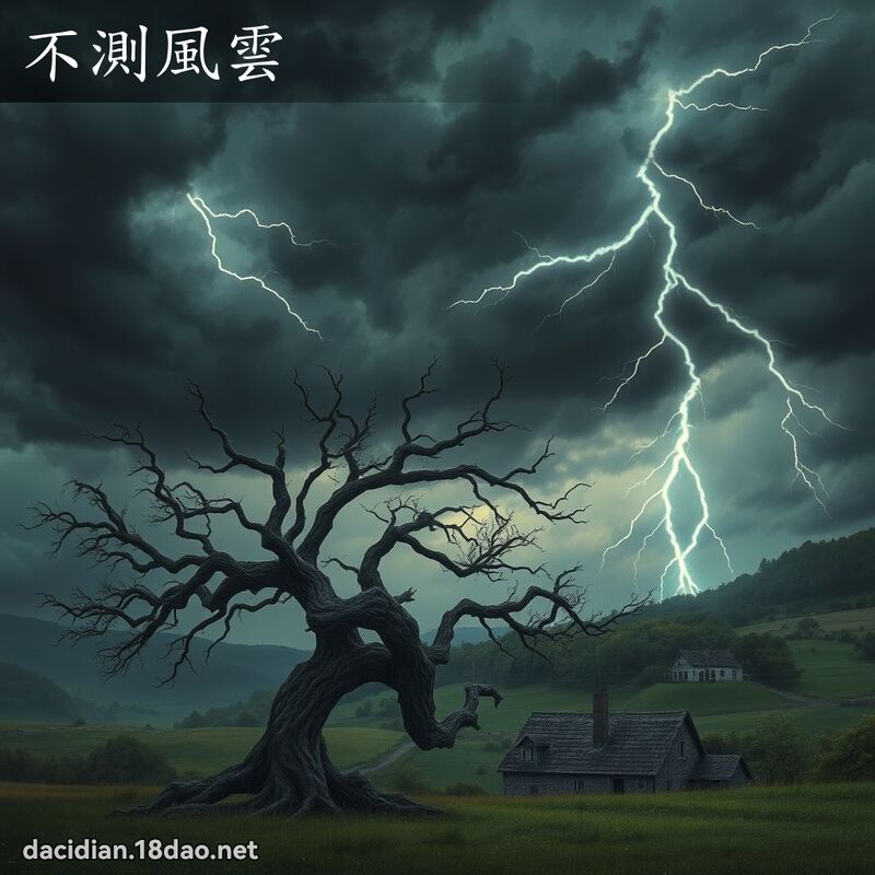 不测风云 - 国语大辞典配图