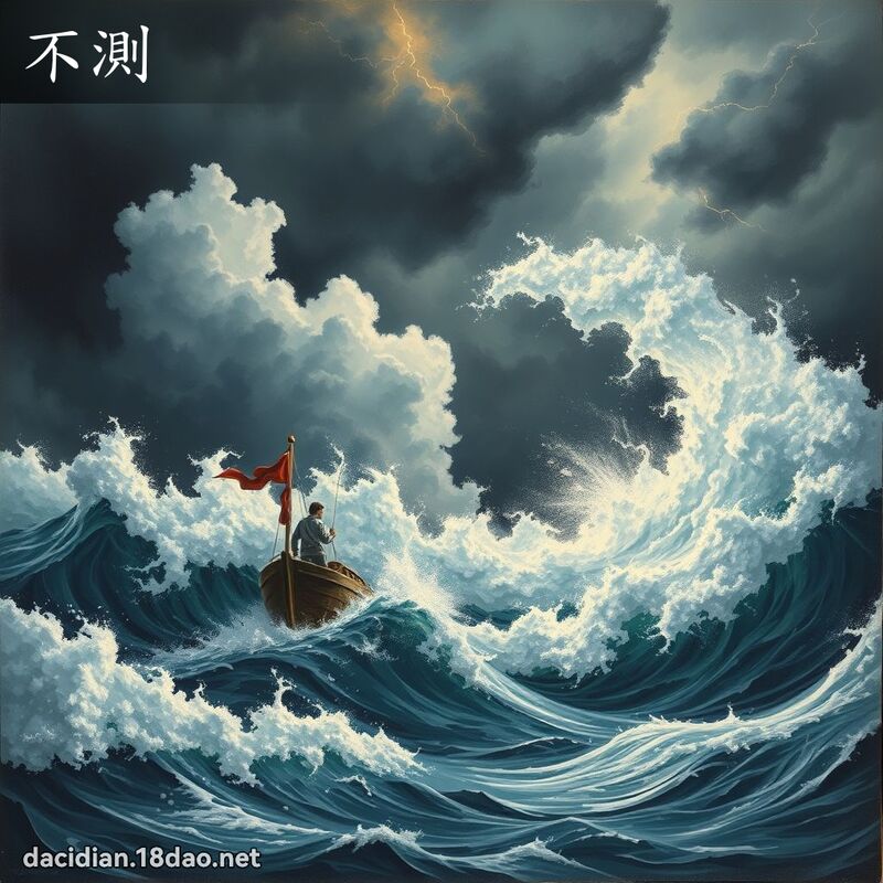 不測 - 國語大辭典配圖