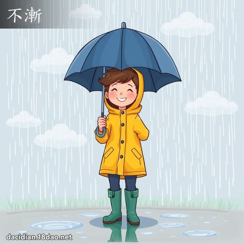 不渐 - 国语大辞典配图
