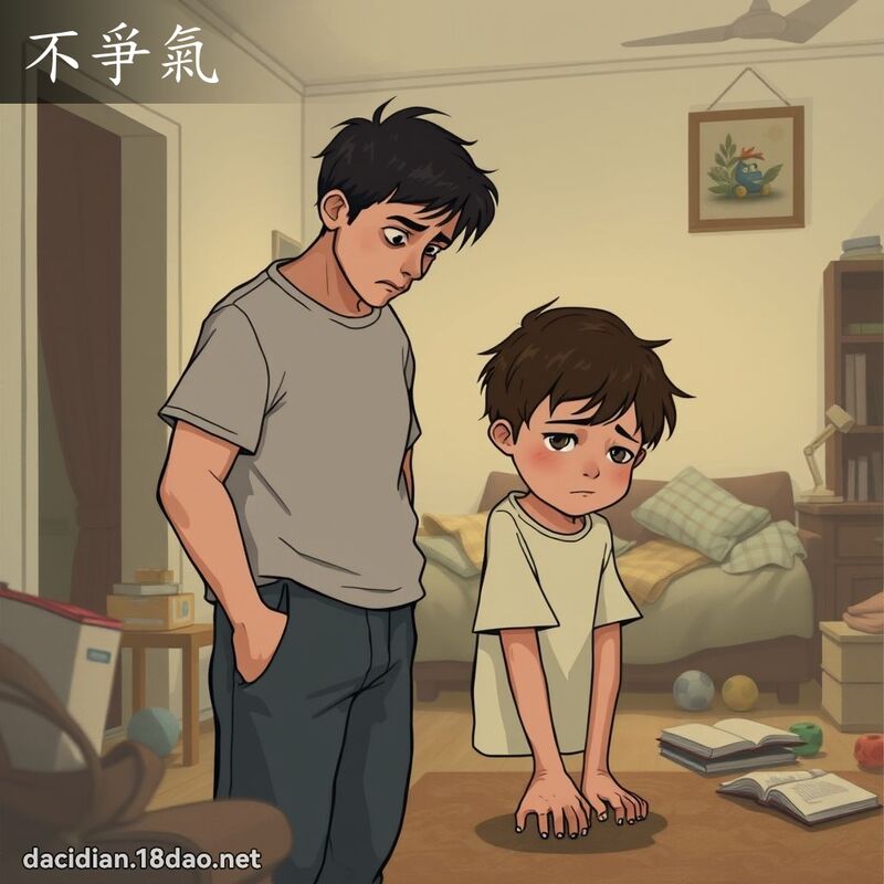 不爭氣 - 國語大辭典配圖