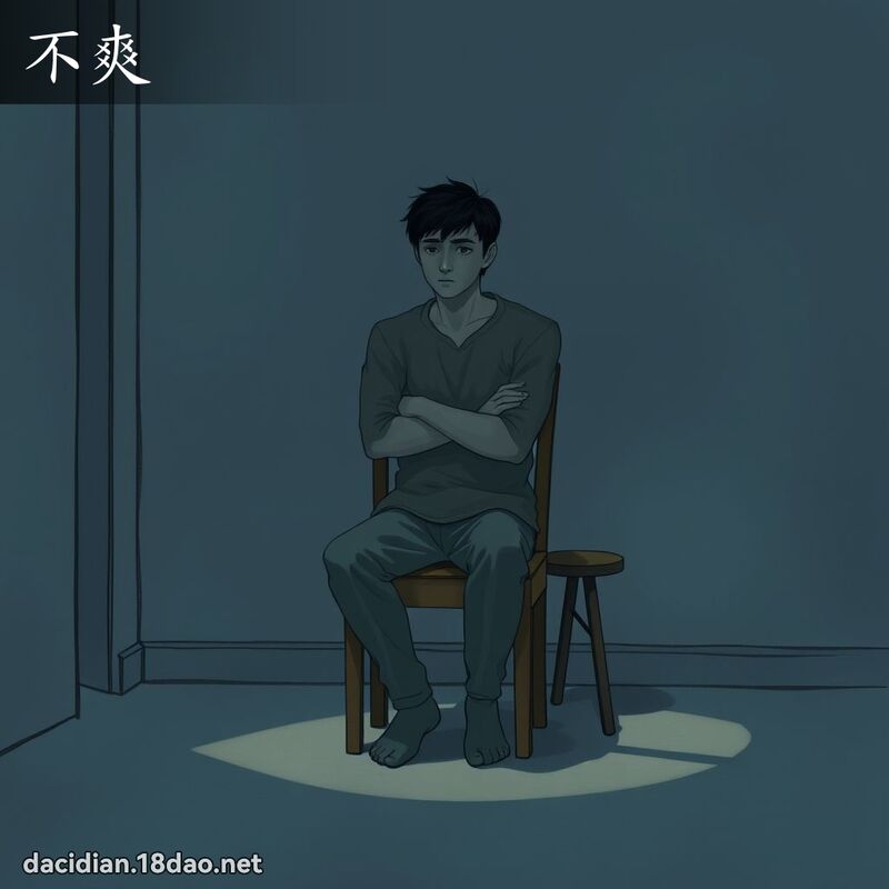 不爽 - 國語大辭典配圖