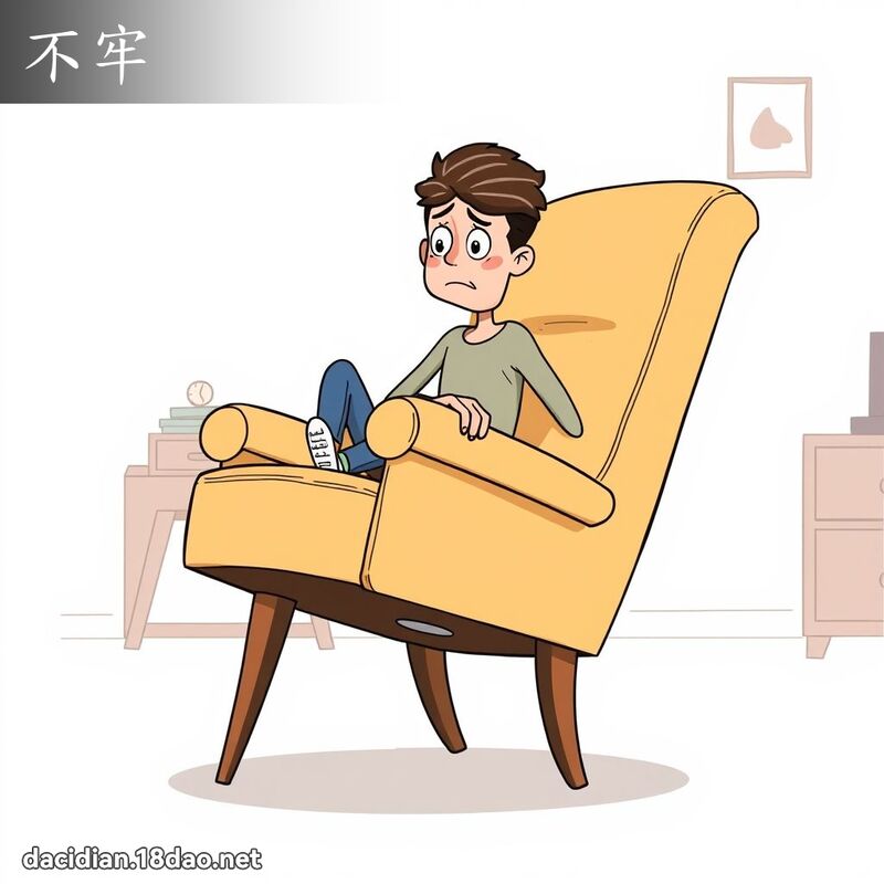 不牢 - 國語大辭典配圖