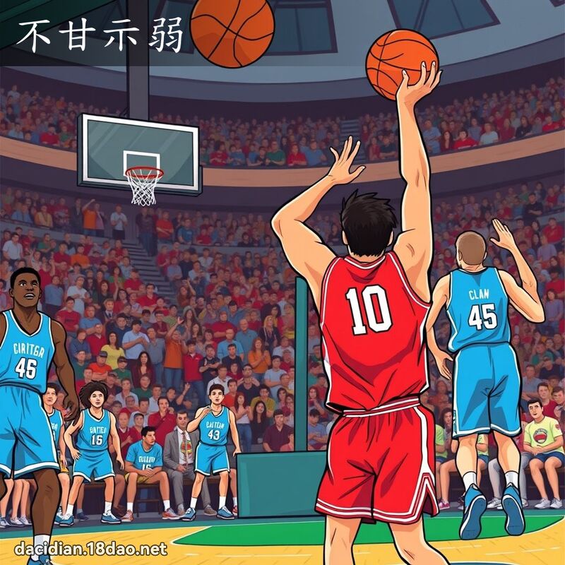 不甘示弱 - 國語大辭典配圖