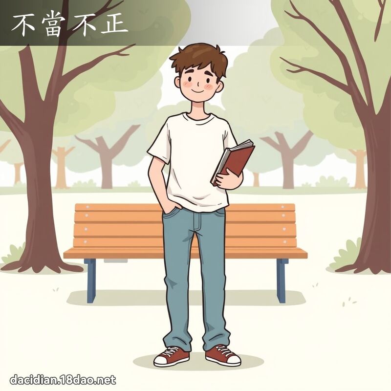 不当不正 - 国语大辞典配图