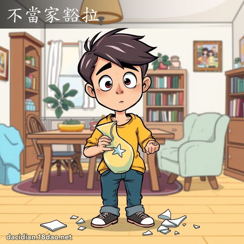 不当家豁拉 - 国语大辞典配图