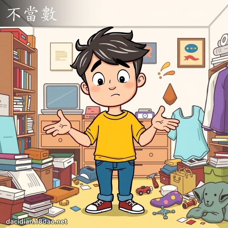 不當數 - 國語大辭典配圖