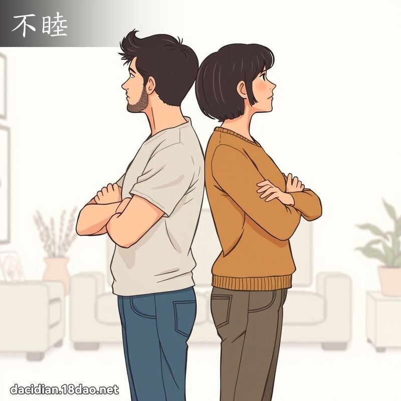 不睦 - 国语大辞典配图