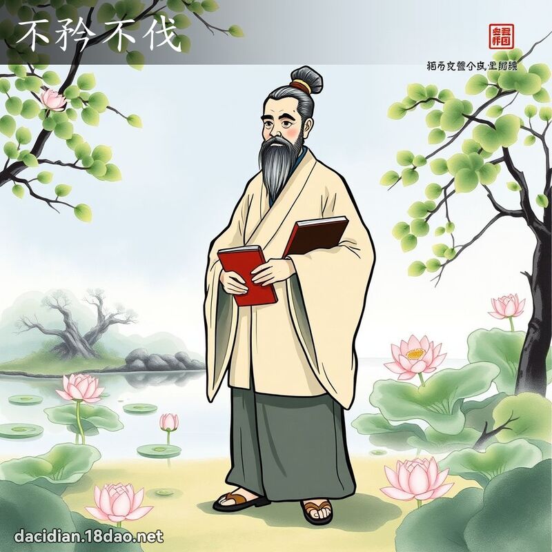 不矜不伐 - 國語大辭典配圖