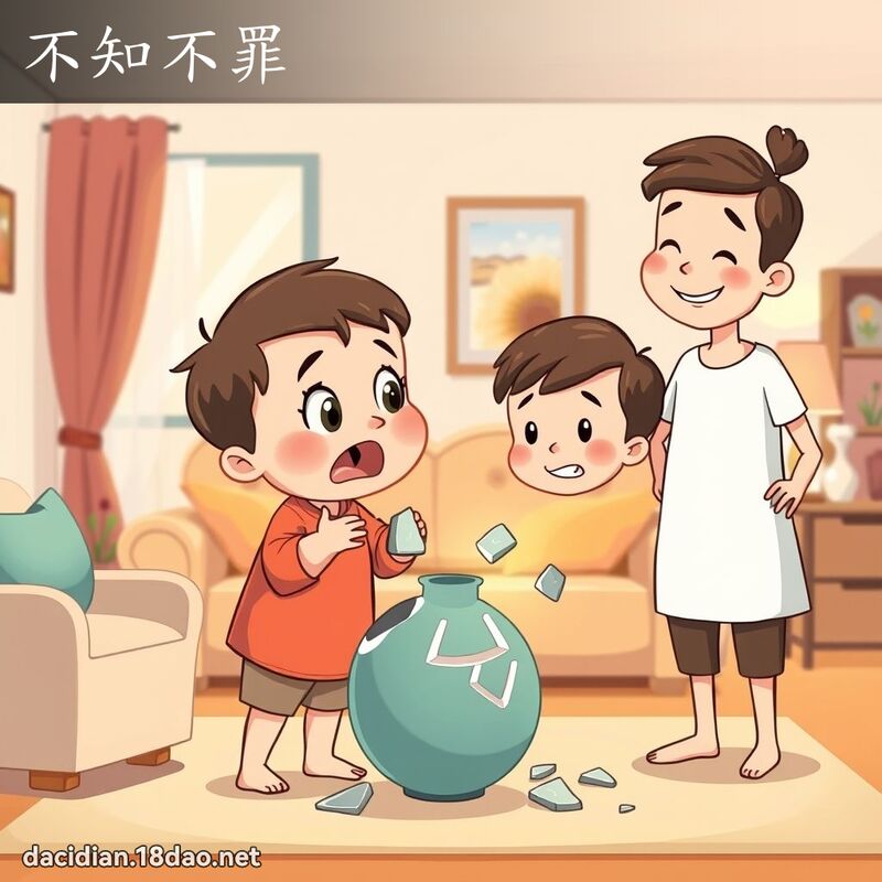不知不罪 - 國語大辭典配圖