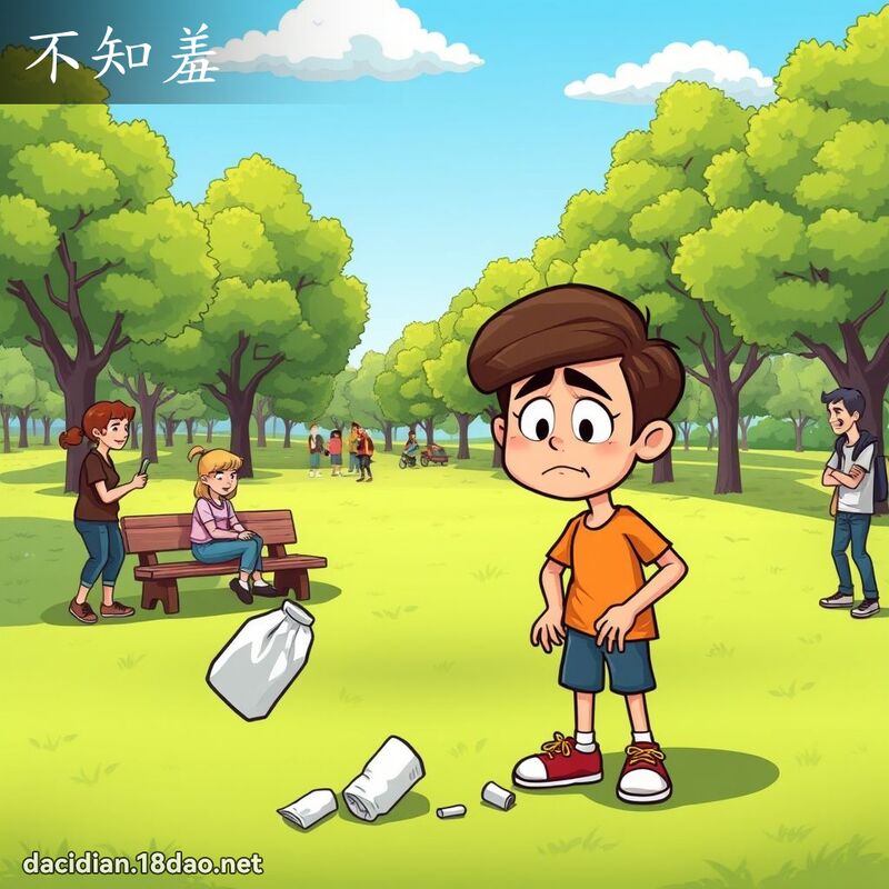 不知羞 - 國語大辭典配圖