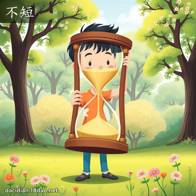 不短 - 国语大辞典配图