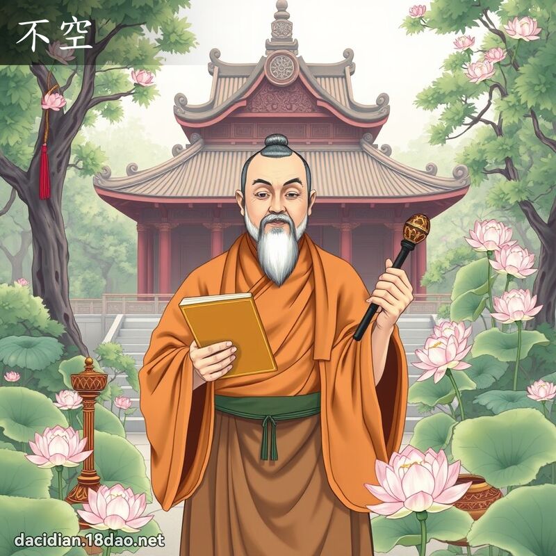 不空 - 國語大辭典配圖
