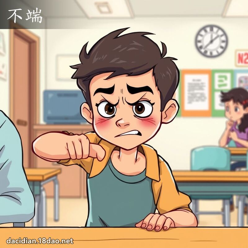 不端 - 国语大辞典配图