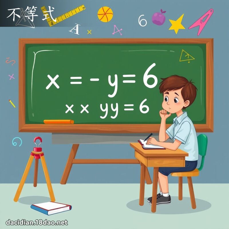 不等式 - 国语大辞典配图