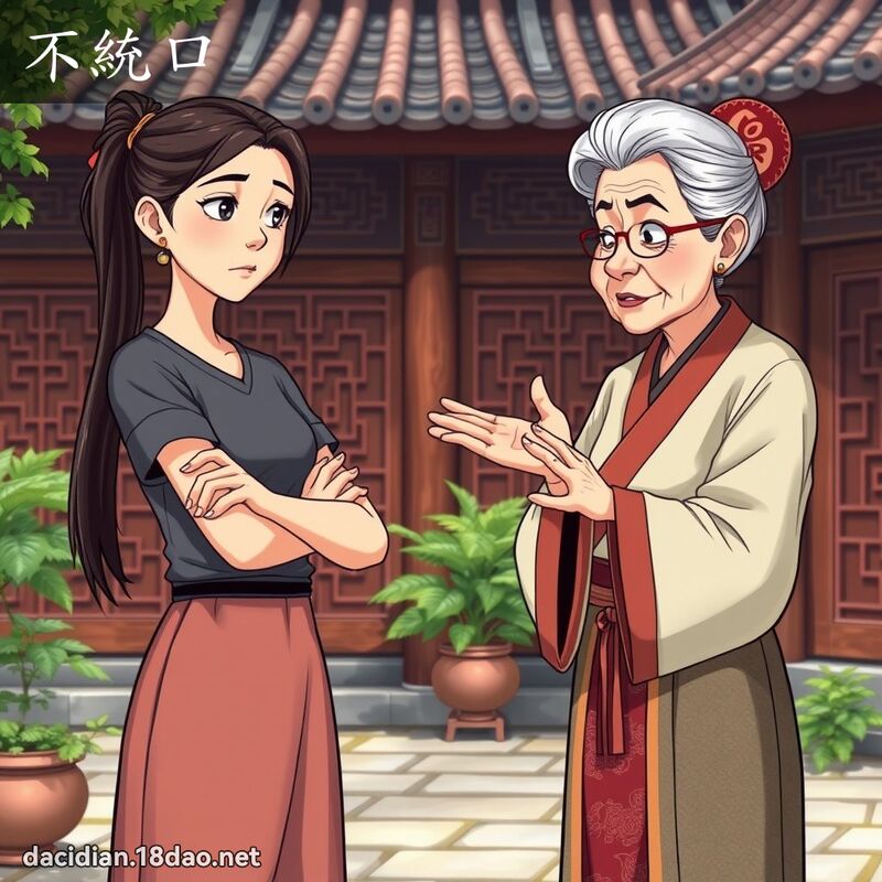 不統口 - 國語大辭典配圖