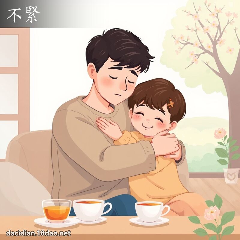 不紧 - 国语大辞典配图