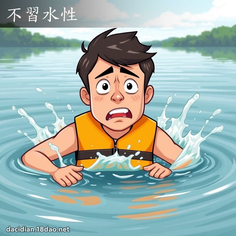 不习水性 - 国语大辞典配图
