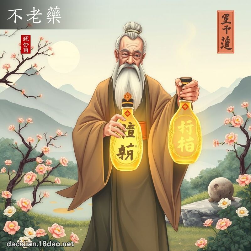 不老藥 - 國語大辭典配圖
