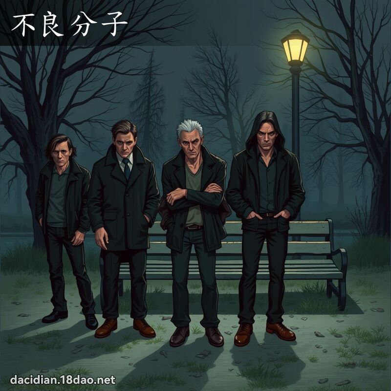 不良分子 - 國語大辭典配圖