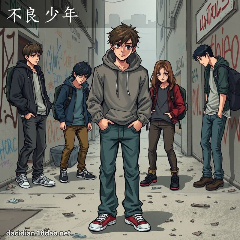 不良少年 - 國語大辭典配圖